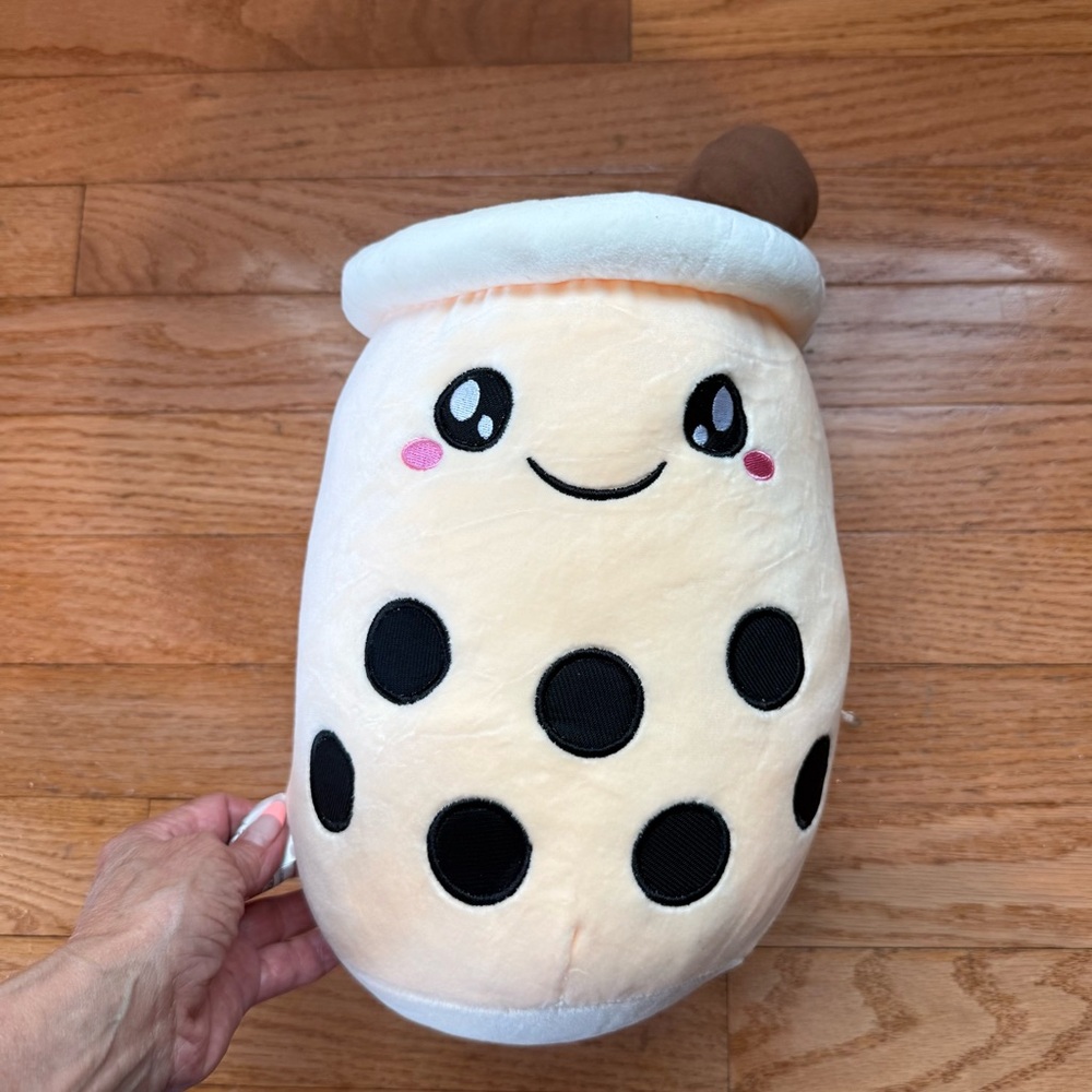 Cute Kawaii Mr Mocha Boba Bubble Tea
Funny Face Plush Buddy and Stuffed Animal